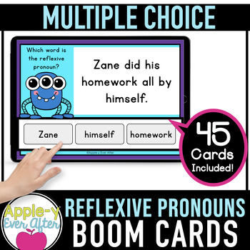 Preview of Reflexive Pronouns| Tap the Answer | Boom Cards™