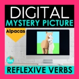 Reflexive Verbs Digital Mystery Picture | Alpacas Pixel Art