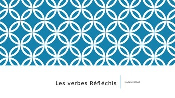 Preview of Reflexive Verbs PowerPoint