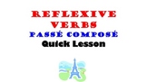 Reflexive Verbs, Reflexive Pronouns (Passe Compose): Frenc