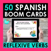 Reflexive Verbs Spanish BOOM CARDS | Digital Task Cards