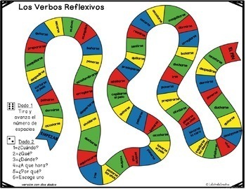 Reflexive Verbs, Spanish, Imperfect Tense, Conversation, Games, Telling ...