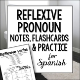 Reflexive Verbs and Pronouns Spanish Guided Notes Workshee