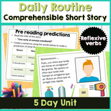 Reflexive verbs & Daily Routine Spanish short story with r