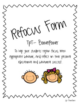 Preview of Refocus Form