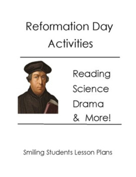 Preview of Reformation Day Martin Luther Lesson Bundle