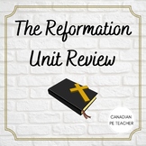History: Reformation Unit Review