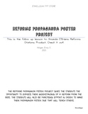 Reforms Propganda Poster Project
