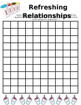 Preview of Refreshing Relationships :editable template promotes positive relationships