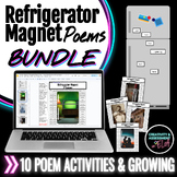Refrigerator Magnet Poem GROWING BUNDLE  Theme-Based Creat