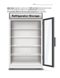 Refrigerator Storage Order/Internal Temperature Activity f