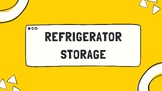 ServSafe Food Handler Refrigerator Storage Review Worksheet