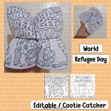 Refugee Activities Cootie Catcher Craft Writing Game Kinde