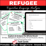 Refugee Close Read Task Cards: Figurative Language Analysis