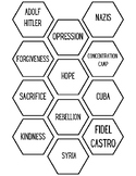 Refugee- Hexagonal Thinking Activity