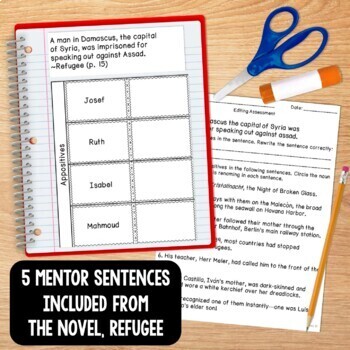 Different Ways to Start Sentences - Book Units Teacher