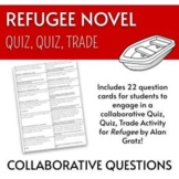 Refugee Novel - Quiz, Quiz, Trade Activity