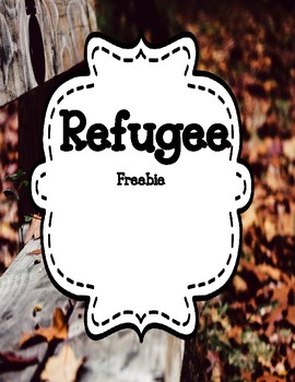 Preview of Refugee by Alan Gratz -  Novel Study Freebie