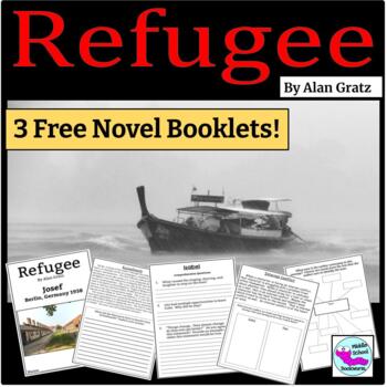 Preview of Refugee by Alan Gratz Novel Study Freebie