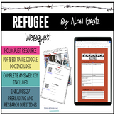 Refugee by Alan Gratz PREREADING WebQuest - DIGITAL & PRINT