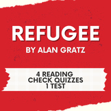 Refugee by Alan Gratz Reading Check Quizzes and Test