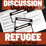 Refugee by Alan Gratz Reading Comprehension Questions/ Rea