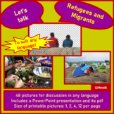 Refugees Migrants Discussion picture cards
