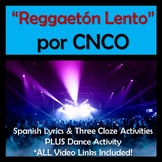 Reggaeton Lento Spanish Song Activities CNCO