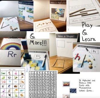Preview of Reggio Classroom Easy Set-Up! 13 Centers Ready to Go...Preview -Preschool/Kinder