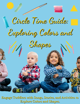 Preview of Reggio Color and Shape Exploration Circle Time Pack