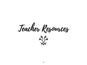 Preview of Reggio Emilia Handbook: Just the Teacher Resources