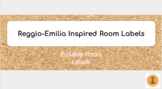 Reggio-Emilia Inspired Natural Room Labels 