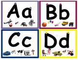 Reggio Inspired Beginner Tracing Alphabet Cards