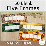 Reggio Inspired Blank Five Frames – Nature Classroom Theme