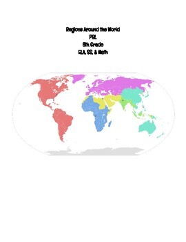 Preview of Regions Around the World PBL
