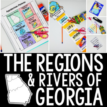 Preview of Regions and Rivers of Georgia MEGA PACK