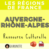 Régions de France - Auvergne-Rhône-Alpes - Projet de reche