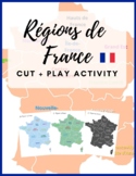 Régions de France / Regions of France - Easy Cut & Play Ma