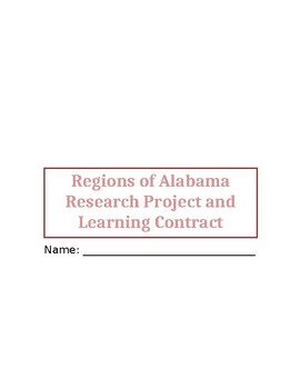 Preview of Regions of Alabama Project
