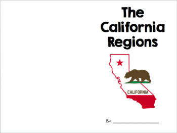 Preview of Regions of California - Student Booklet *EDITABLE*