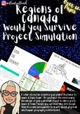 Regions of Canada: Will you Survive Simulation? Physical &