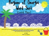 Regions of Georgia Coastal Plains Word Sort- Science or So