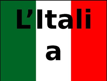 Preview of Italia Regions of Italy PowerPoint