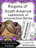 Regions of South America Lapbook