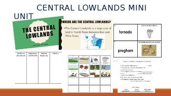 central lowlands map
