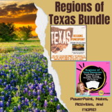 Regions of Texas PowerPoint, Notes, and Activities For Tex