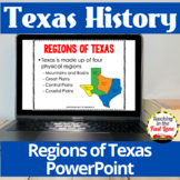 Regions of Texas PowerPoint - Texas History - Texas Region