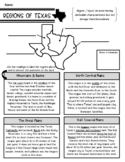 Regions of Texas Reading & Practice