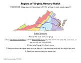 Regions of Virginia Memory Match Game