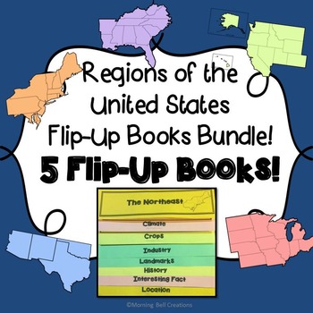 Download Regions of the United States: Flip-Up Books Bundle by ...